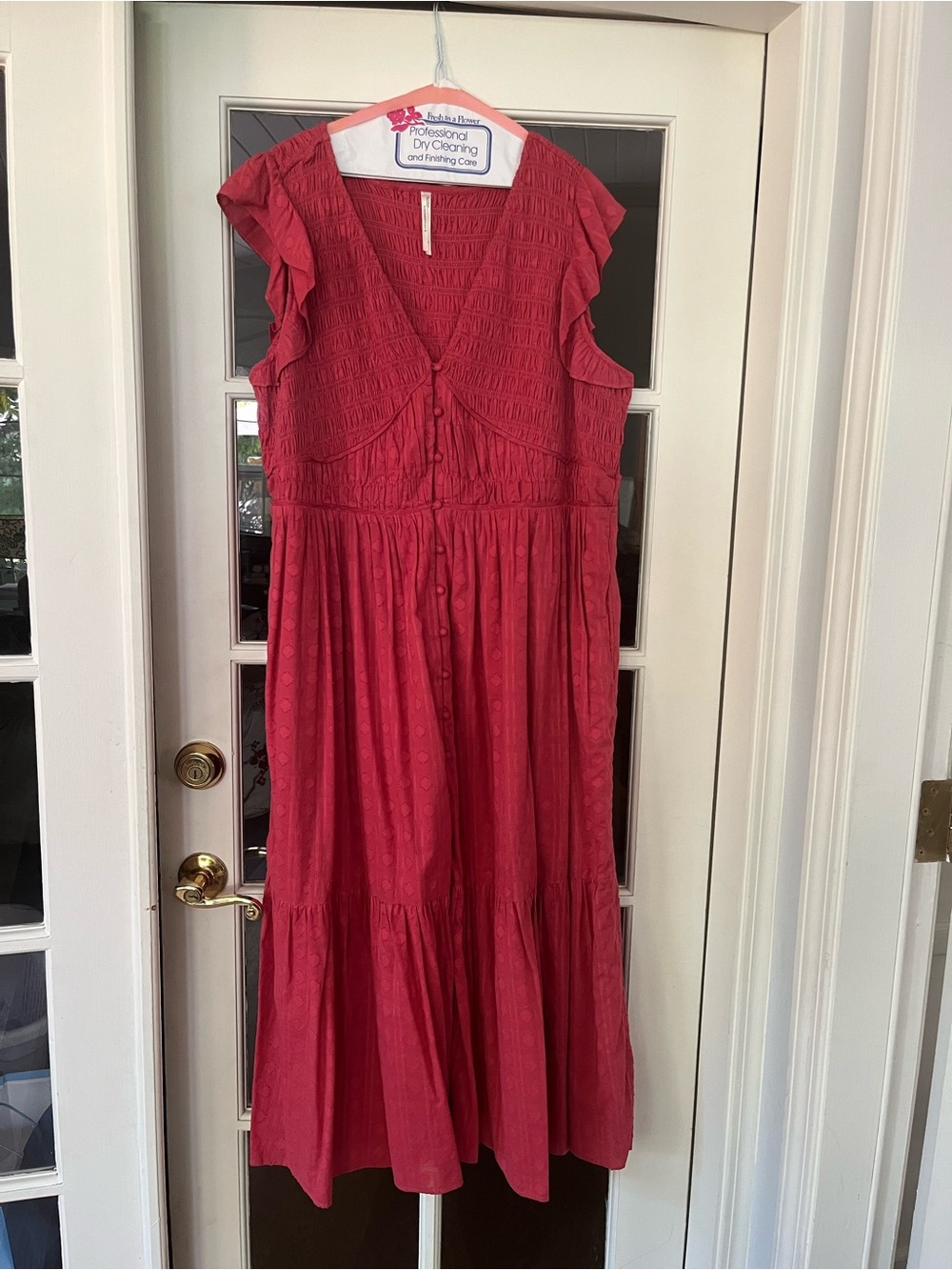 Peregrine Red Midi Dress